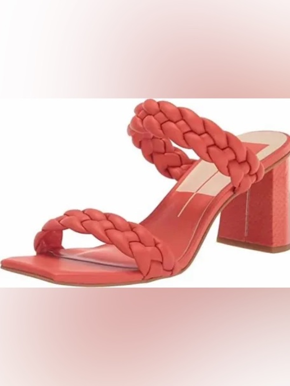 Dolce Vida Paily Braided Mule Heel  Women’s Sandal NWOB